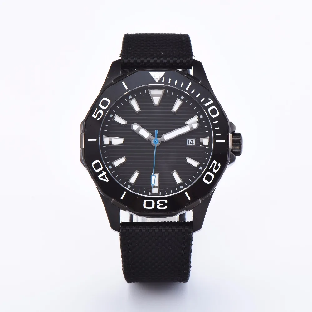 

45mm Debert Sterile Rotating Dial Sapphire Crystal Bezel Luminous Date PVD Deluxe Miyota 8215 Automatic Movement Men's Watch C6