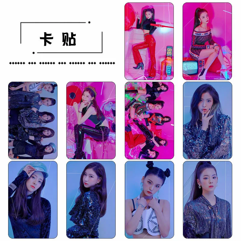 

[MYKPOP]ITZY Crystal Card 10pcs/Set KPOP Fans Collection SA19041712