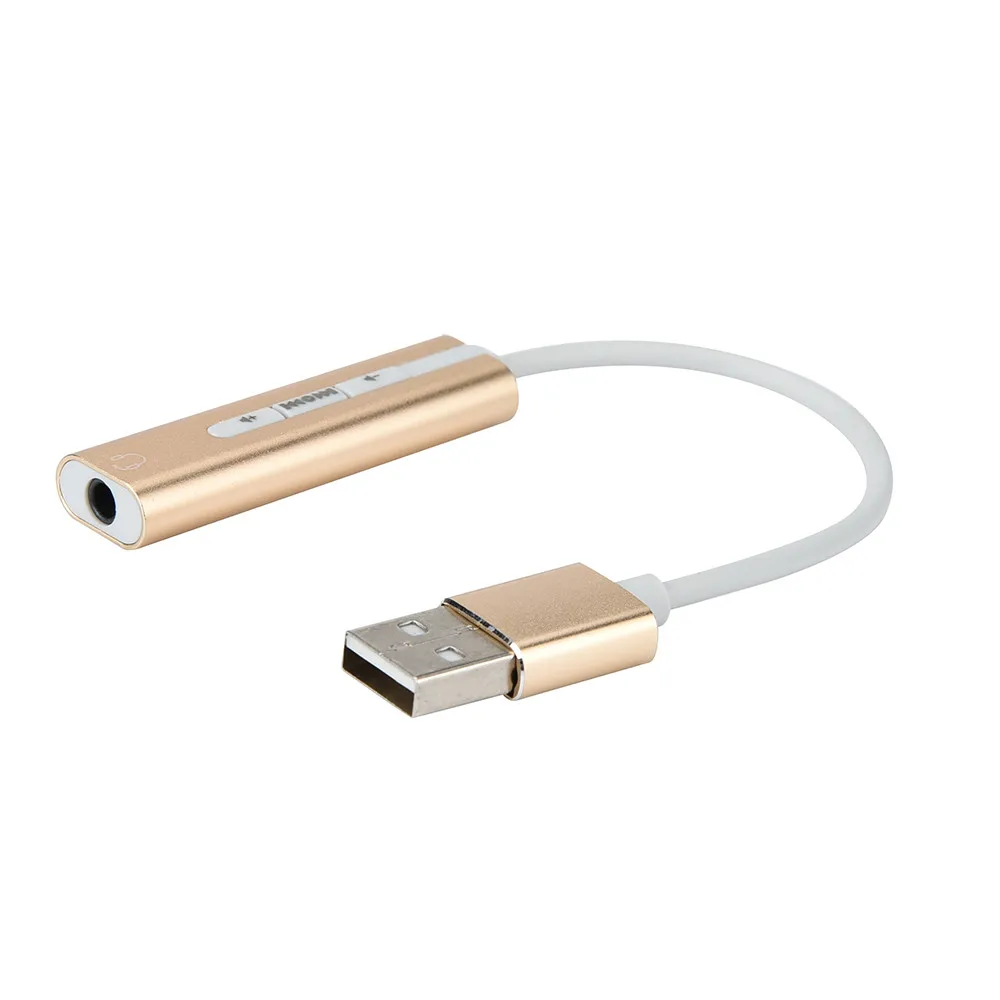  USB 7.1 Sound Card External Converter Adapter with 3.5mm Aux Stereo for Mac (2)