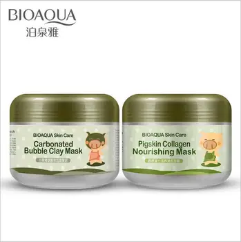 

100G Skin Care Carbonated Bubble Clay Mask For Face Nutrition Repair Face Cream Whitening Hydrating Moisturizing Facial Masks