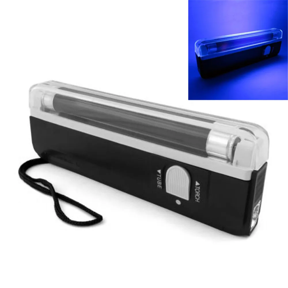 Sale Handheld UV Black Light Torch Lamp Blacklight Party Stage Dj Pet
