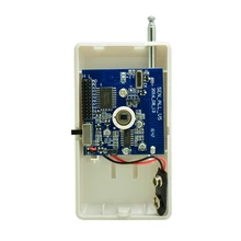 Из 2 предметов регулируемый код Беспроводной PIR датчик 2262 чип 315 или 433 мГц дом охранной сигнализации Анти охранной инфракрасный детектор движения