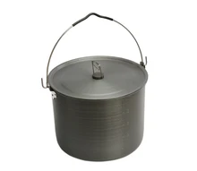 Alocs 5 7 Persons Camping Hanging Pot Set Outdoor Cookware Camping Pot CW RT02