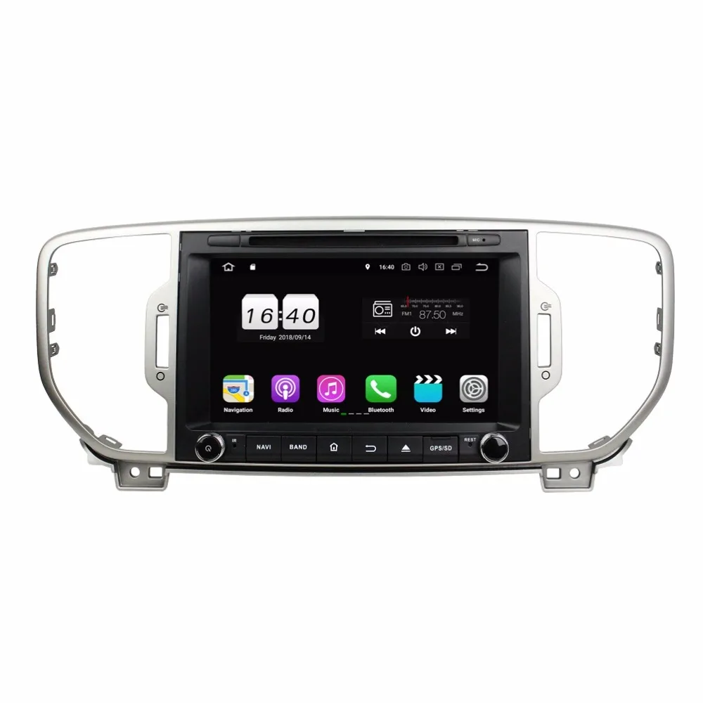 

2GB RAM Quad core 2 din 8" Android 8.1 Car DVD Player for Kia Sportage 2016 2017 GPS Radio Bluetooth 4G WIFI TV 16GB ROM