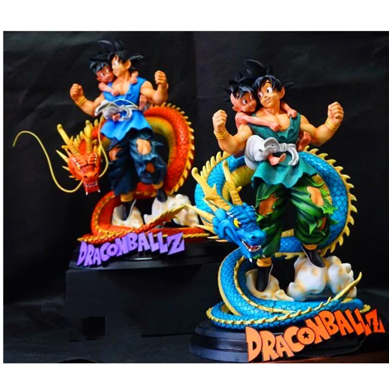 Dragon Ball Супер Saiyan Сон Гоку Ubu Shenron сцены статуя фигурку Коллекция Модель Giocattolo G2293