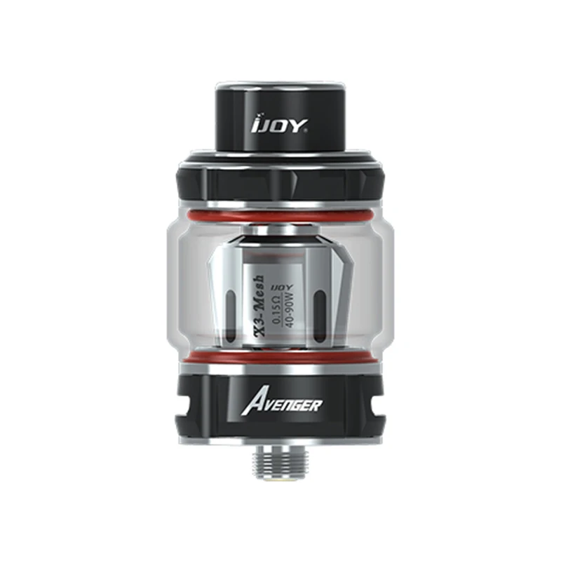 

100% original IJOY Avenger Sub Ohm Tank with Mesh pre-made coil for Ijoy box mod electronic cigarette bottom airflow