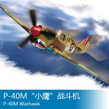 

Trumpet 1/72 P-40M "little Hawk" aircraft Assembly model Toys