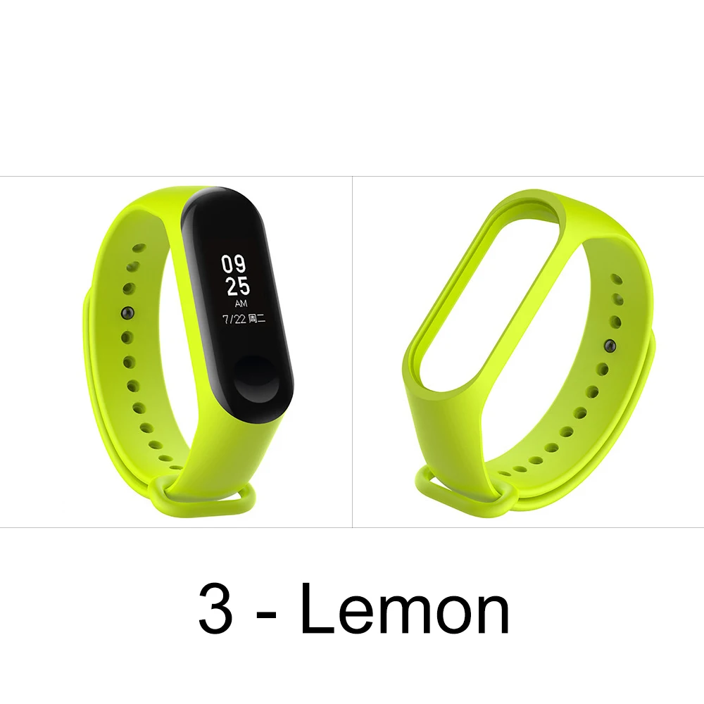 Ремешок для Xiaomi Mi Band 4 ремешок Смарт-аксессуары браслет для Xiaomi Mi band 4 ремешок Смарт-браслет Mi Band 3 Браслет 13 цветов