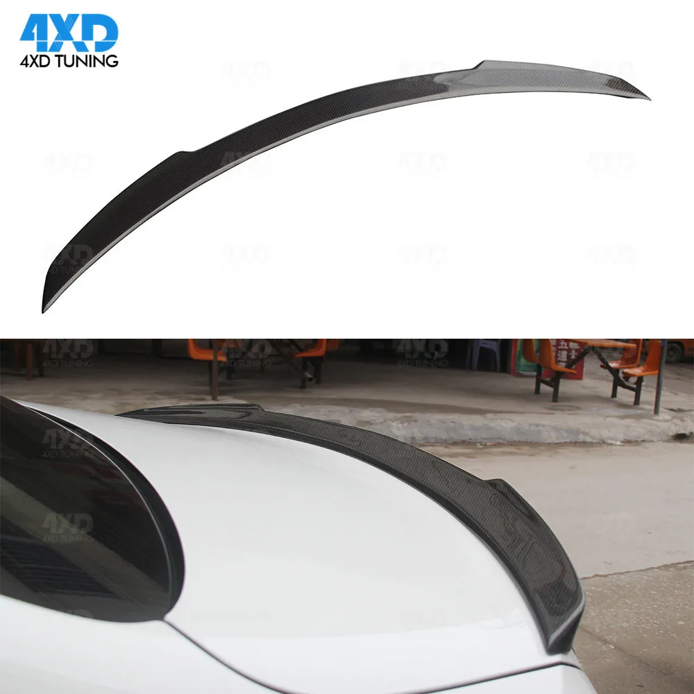 

W205 Sedan Carbon Fiber Spoiler For Mercedes C63 AMG C220 C200 C250 C260 Rear Trunk Wing FD Style 2014 2015 2016 2017 2018 2019