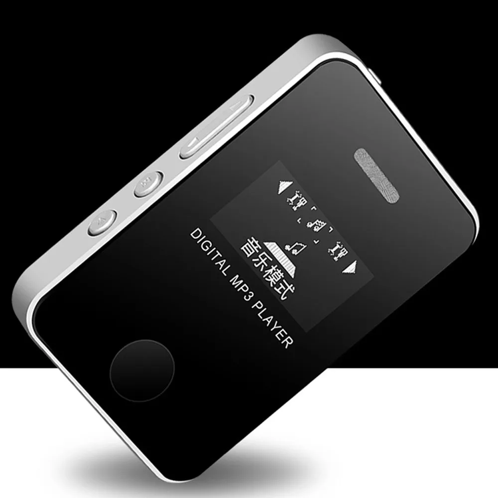 Мини HiFi музыкальный плеер MP3 walkman mp3 плеер Изысканный музыкальный звук медиа воспроизводитель ЖК-экран Поддержка 16 Гб Micro SD TF карта