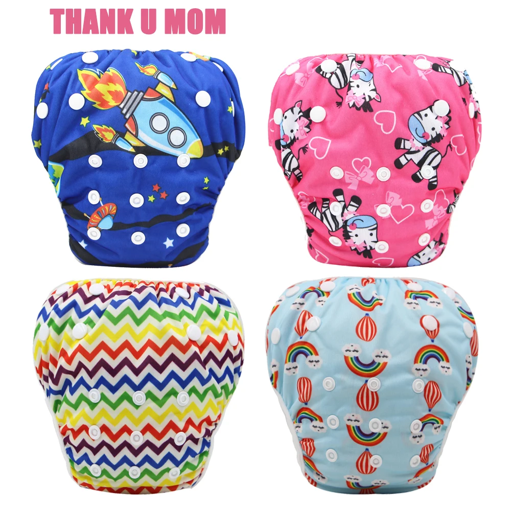 

Reusable Washable Pool Training Pants One Size Bath Cloth Diapers Cover Swimming Nappy Swim Diaper