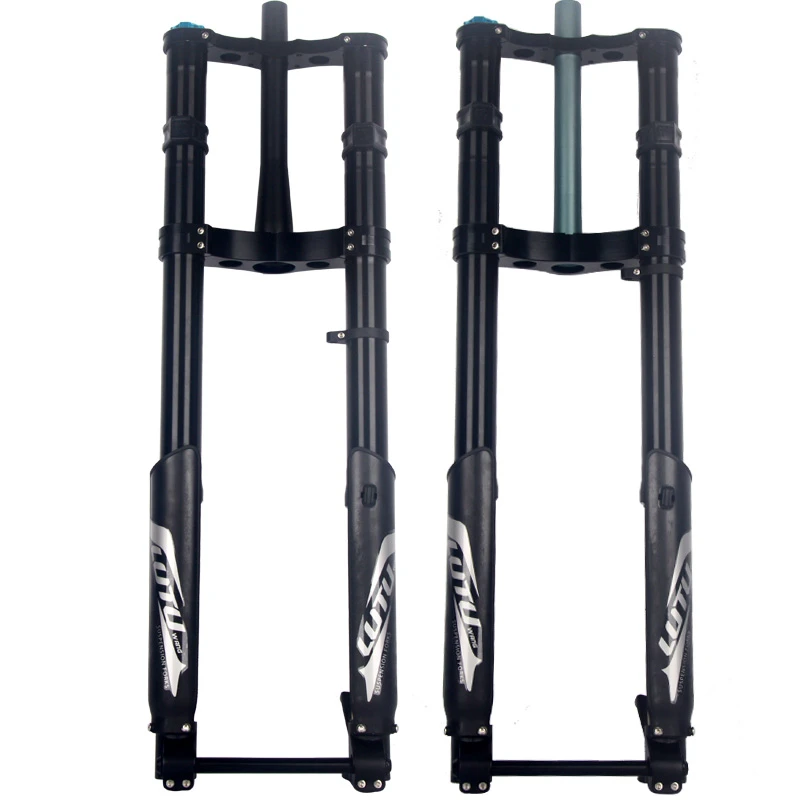 DH horquilla de aceite suspensión de bicicleta montaña cuesta abajo 26/27. 5 viaje 210mm mtb rockshox horquilla invertida cuesta abajo|Horquilla de bicicleta| AliExpress