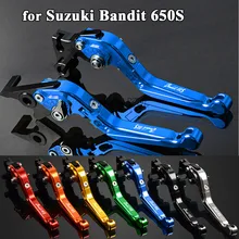 Foldable CNC Aluminum Motorbike Accessories Motorcycle Brake Clutch Levers For SUZUKI Bandit 650S Bandit650S 2015 Foldable CNC Aluminum Motorbike Accessories Motorcycle Brake Clutch Levers For SUZUKI Bandit 650S Bandit650S 2015
