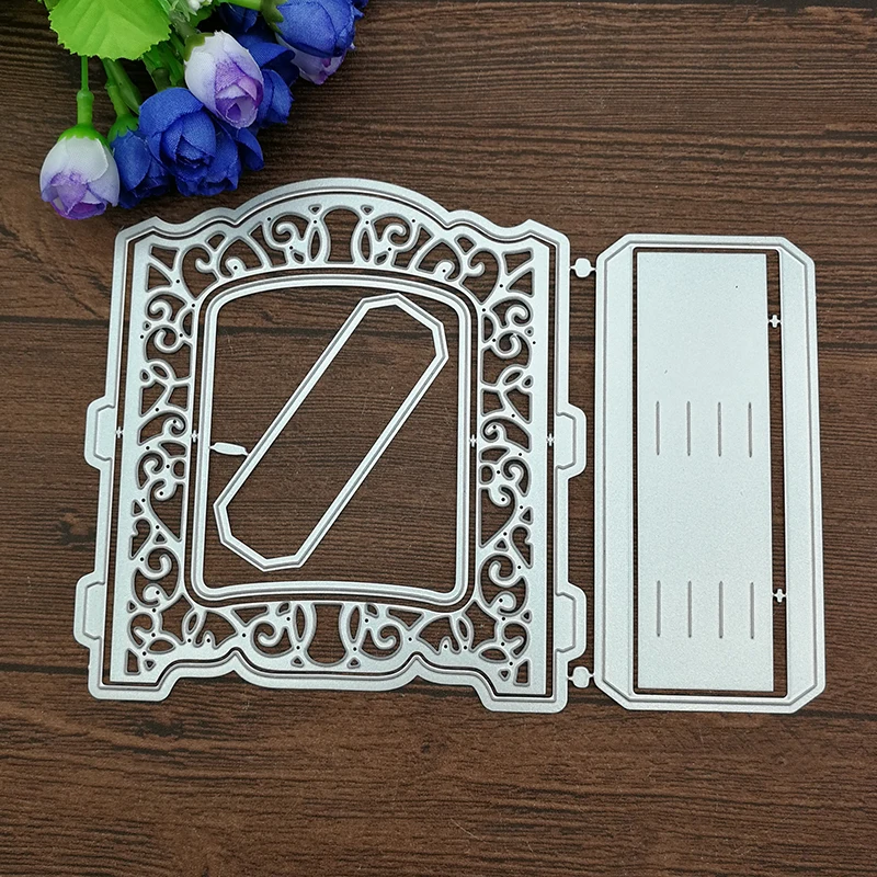 3D рамка для поздравительных открыток, трафарет для дверей, трафарет для резки металла, трафарет для поделок, скрапбукинг, альбом, тиснение, бумажные карты