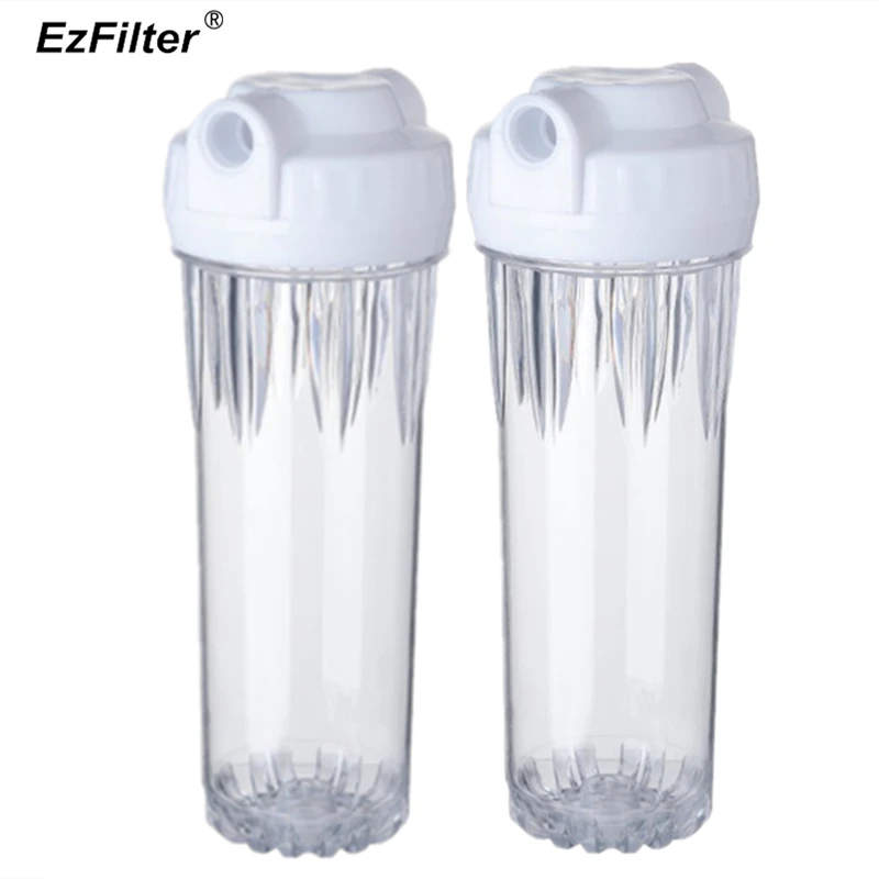 10 inch water filter housing clear