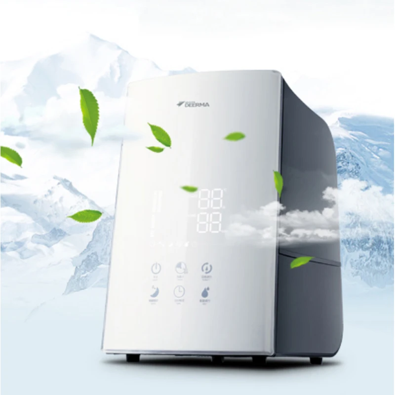 

Household Anion Air Humidifier Car Home Touch Control Air Purifier LCD Display humidificador Machine Oxygen Bar DEM-F748