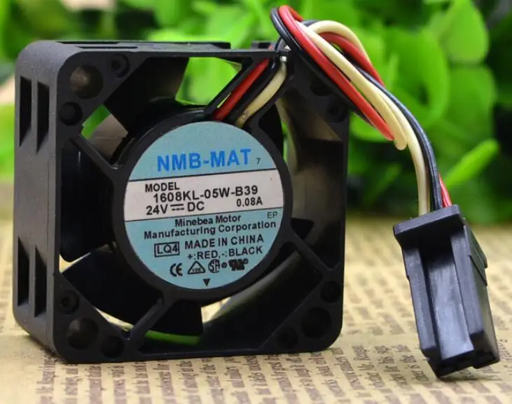 НМБ 1608KL-05W-B39 24V 0.07A 4 см 40203 провода FANUC система вентилятора