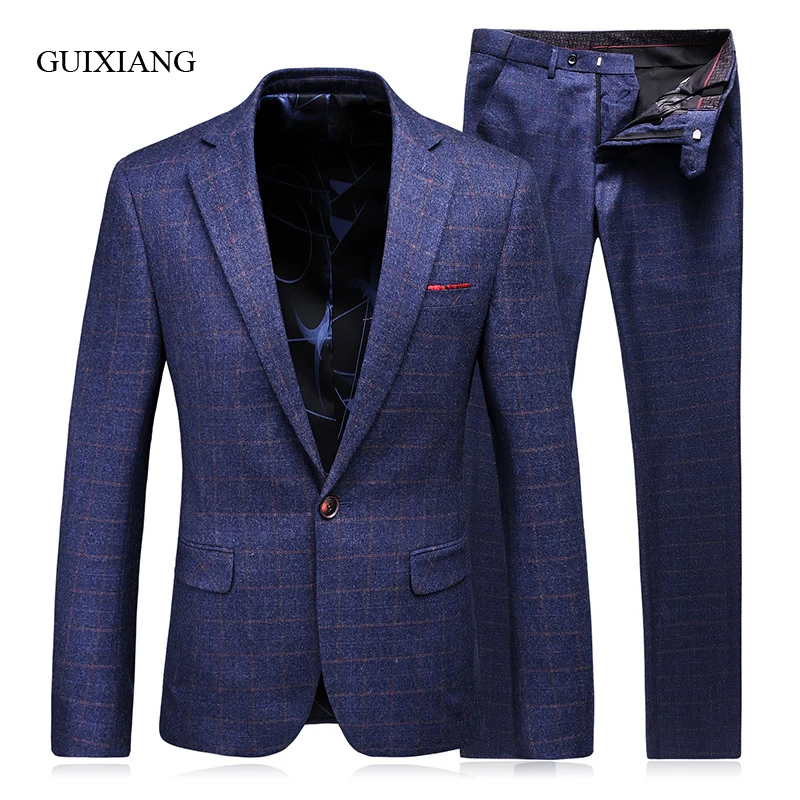 2017 new arrival spring and autumn style men boutique suits business