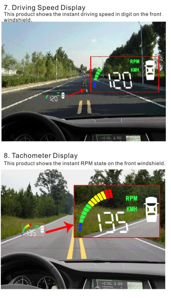 Умный Автомобиль hud Дисплей спереди и заднего хода датчик слепого пятна Dection датчик BSD, датчик парковки с управлением canbus