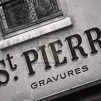 Paris Streets I Poster Print by Tony Koukos (40 x 20)