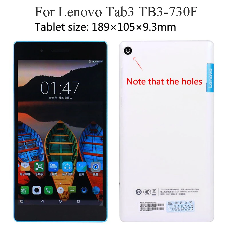 Планшетный чехол для lenovo Tab3 730 730f 730m 730x TB3-730F TB3-730M 7,0 дюймов из искусственной кожи чехол КРЫШКА ДЛЯ lenovo Tab 3 защитный чехол