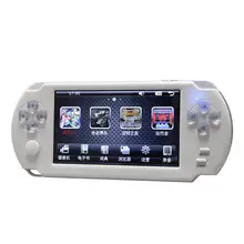 Powkiddy 5,1 дюймов 16G Ретро Игровая приставка с джойстиком Ручной игровой плеер семейный ТВ Ретро видеоприставки встроенные 1600 игры с