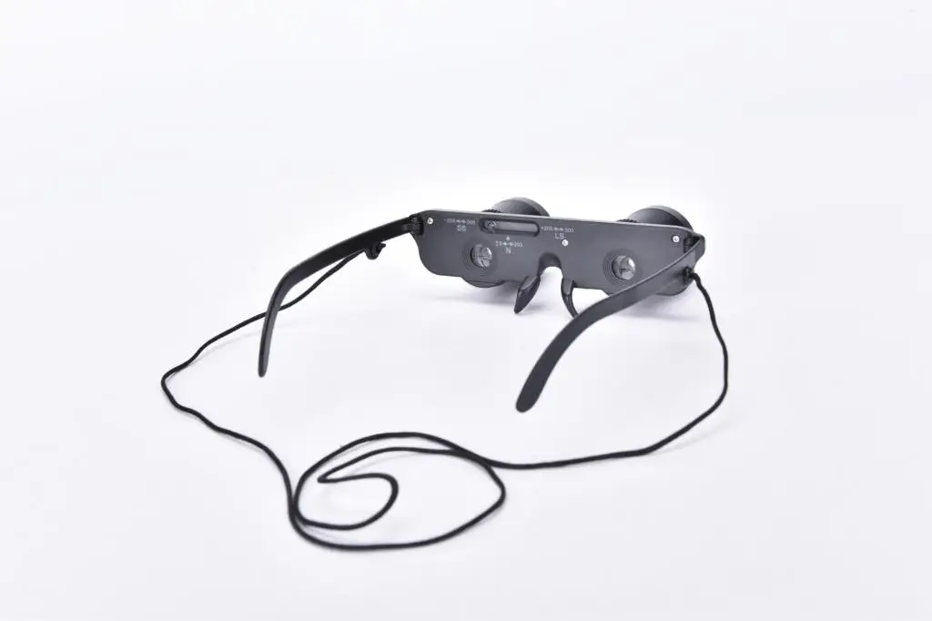 1 шт. черный Лупа очки Стиль Открытый Рыбалка оптический бинокль линзы для глаз 3x28