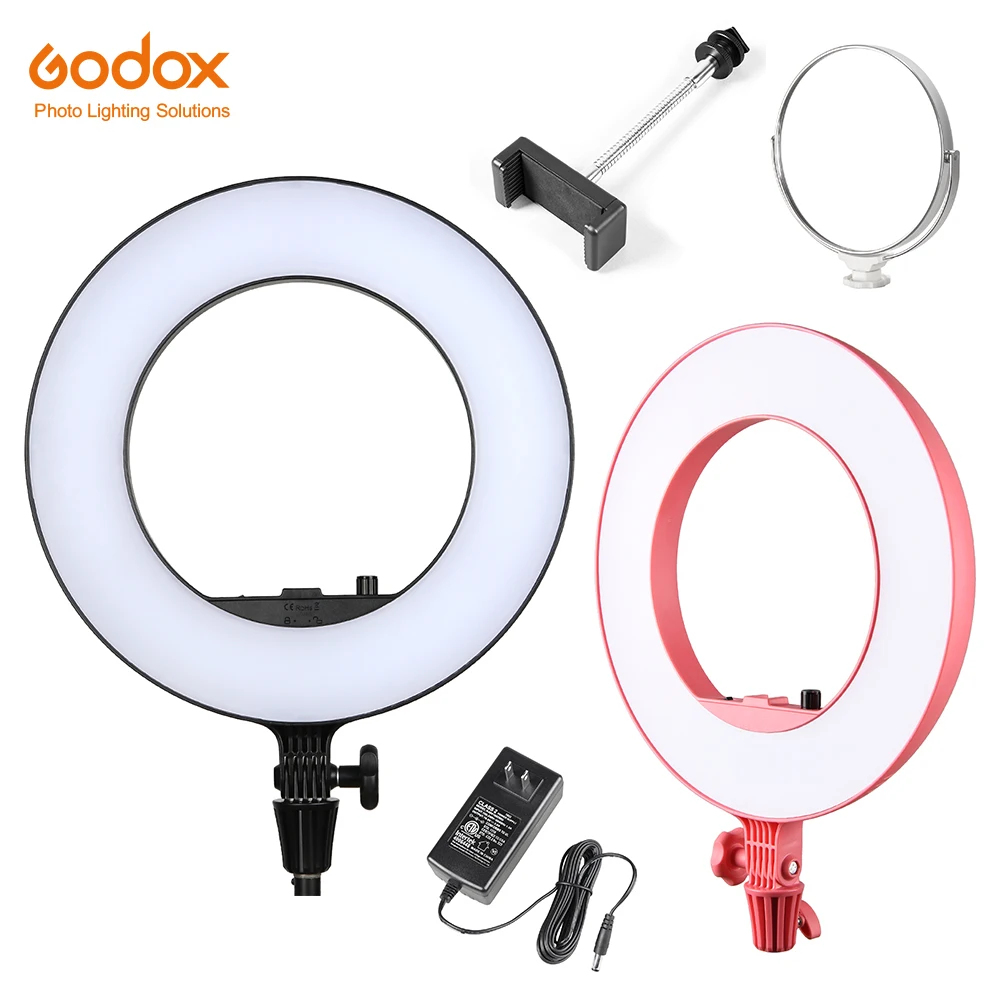 Godox LR180 27 Вт кольцо светодиодное освещение для видеосъемки холодная цветовая