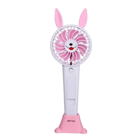Smart Mist Fan Cute Cartoon Fan Lovely Battery Fan (3)