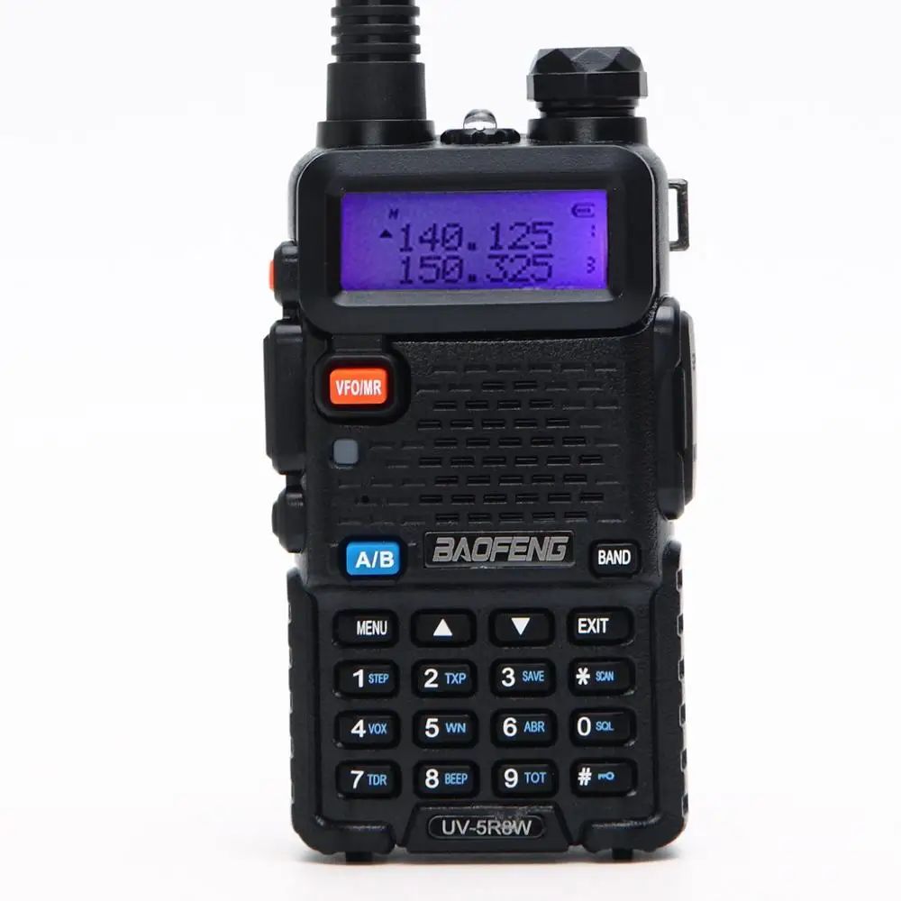 Baofeng UV-5R 8 Вт Высокая мощность версия 10 км длинный ранг VHF UHF Двухдиапазонная рация портативная двухсторонняя Ham Радио UV 5R трансивер