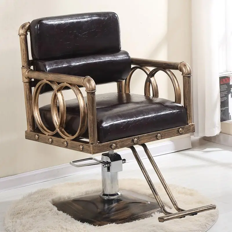 Barbero Fauteuil Barberia De Belleza Schoonheidssalon Cabeleireiro Stoel Hair Chaise Silla Barbershop Cadeira Salon парикмахерское кресло - Цвет: Version D