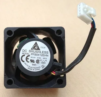 

Original Delta 4028 12V 0.72A 4CM PFB0412EHN-BF00 3-wire 1U server cooling fan