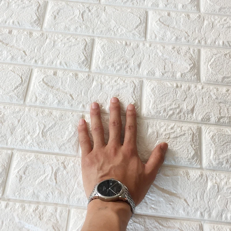 Self Adhesive 3D Foam Wallpaper For Kids Room DIY Creative Brick Wall Sticker Bedroom Home Decor Waterproof Decorative Stickers Self Adhesive 3D Foam Wallpaper For Kids Room DIY Creative Brick Wall Sticker Bedroom Home Decor Waterproof Decorative Stickers