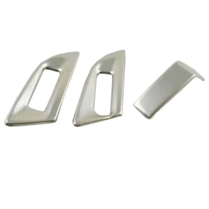 Baratos Para Peugeot 5008 GT 2017 inoxidable 2018 ABS, Interior del coche de aire acondicionado AC salida marco de la cubierta de Protector de coche accesorio