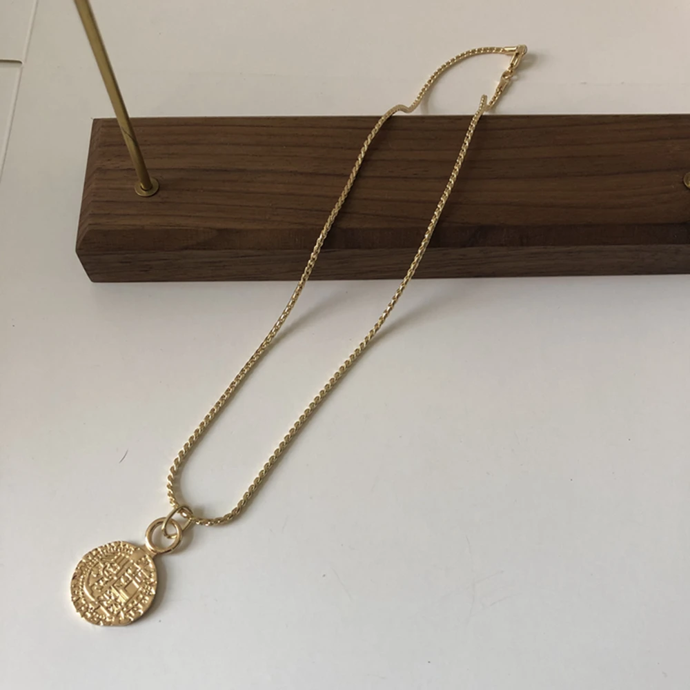 

Copper Link Chain Pendant Necklace For Women Girl Charming Necklace Jewelry For Women Best Friends