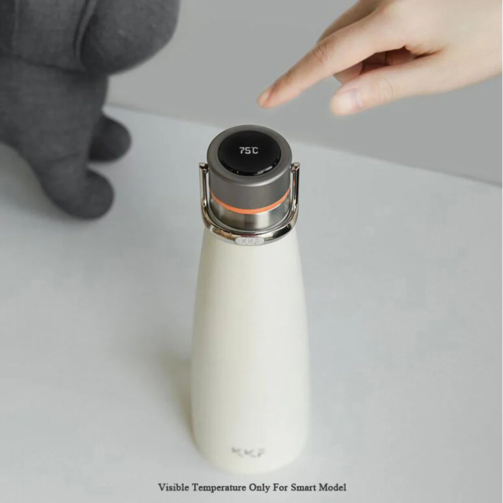 Xiaomi KKF Smart Vacuum Bottle 24h Insulation Stainless Steel Vacuum Flasks 475ml Thermos Cup Travel Mug Thermo Bottle Thermocup (2)