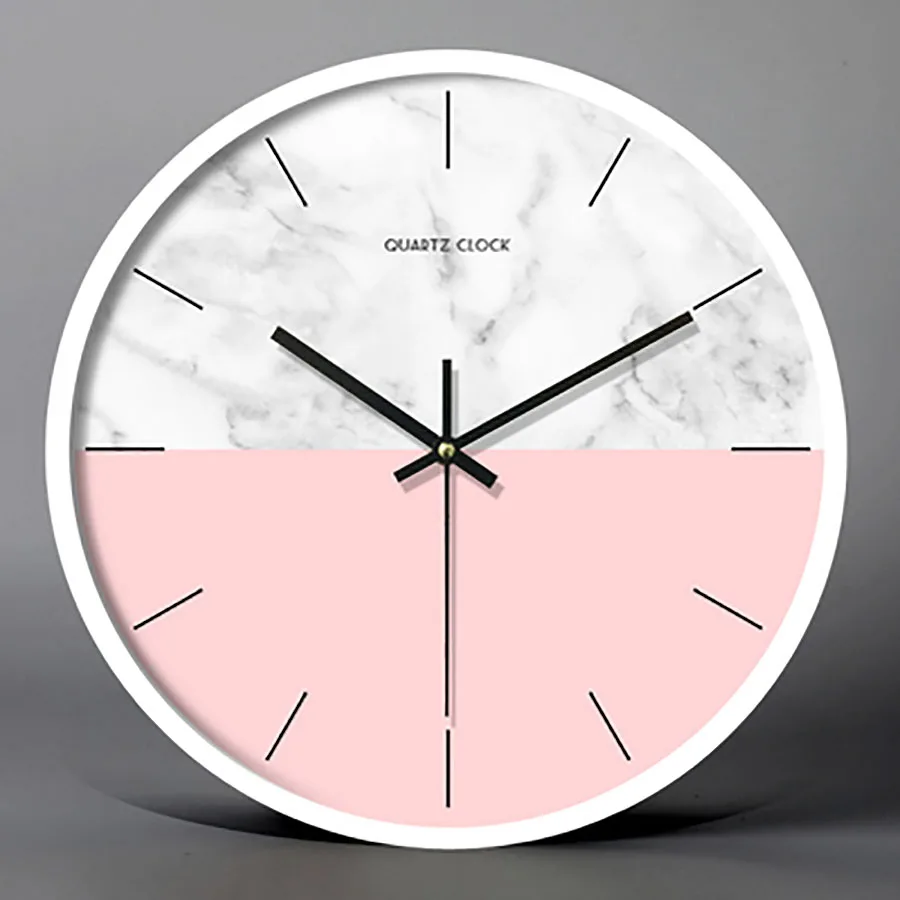 

Nordic Art Wall Clock Mute Fashion Creative Wall Clocks Home Decor Living Room Bedroom Clock Silent Large Decorative Wall Clocks