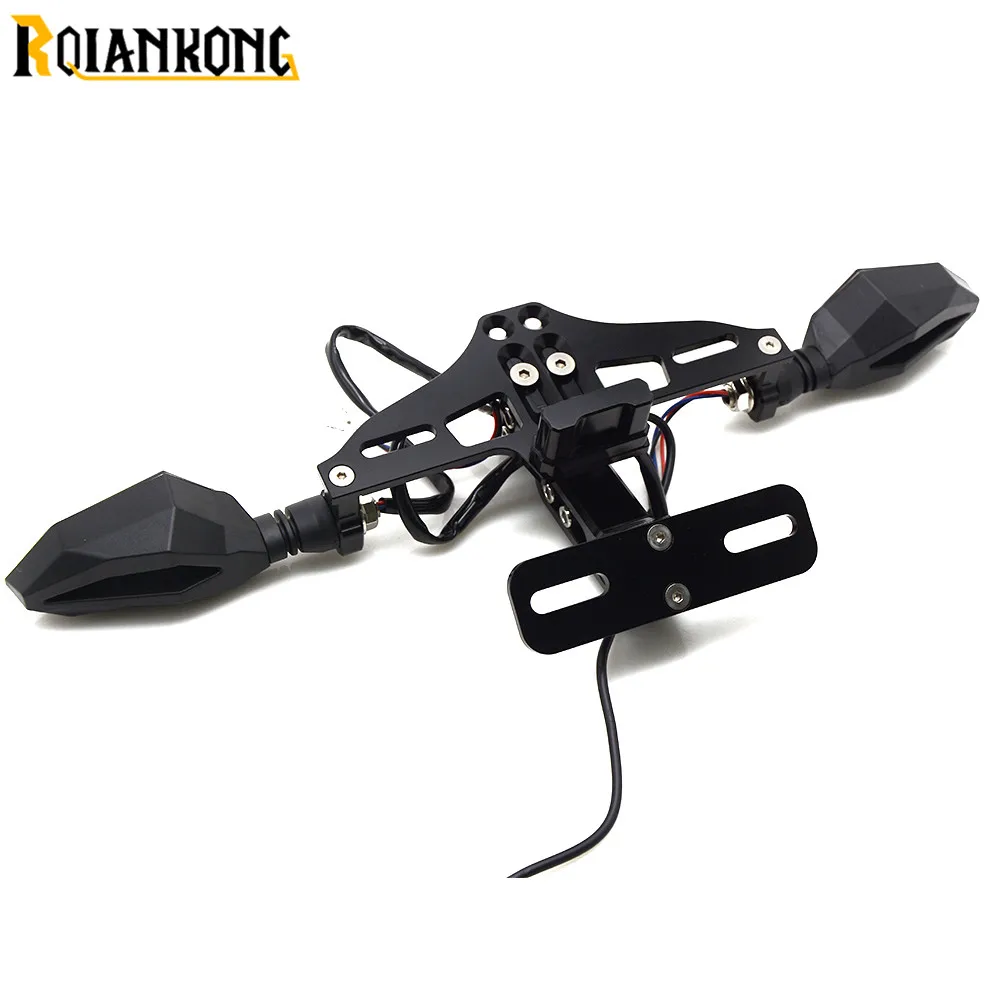 

Motorcycle CNC Fender Eliminator License Plate Bracket Turn Signal Light tail tidy for KTM 1190 Adventure R RC8 R TRACK