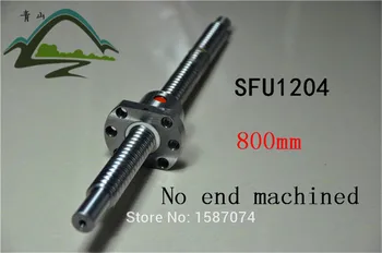 

Hot! cheap high quality ball screw sfu1204-L800mm with a nut for cnc machine
