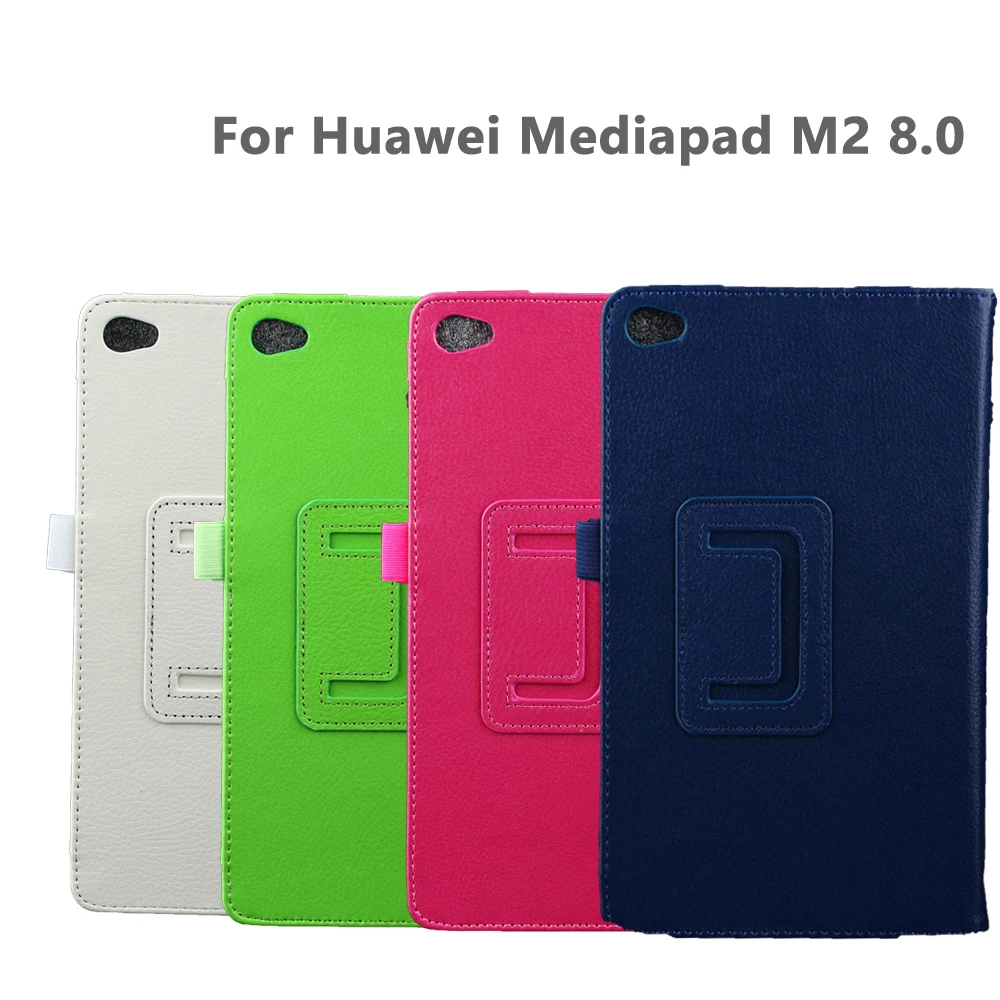 Smart Magnetic Fold Shell Skin Cover Leather Case For Huawei M2-801W 801L M2-803L M2-802L 8.0 Inch Tab Hard PU Ultra Slim Holder