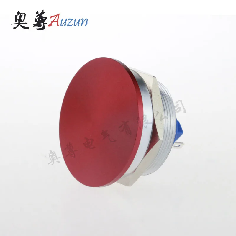 

30 mm metal push button switch reset button red large contact area current 5 a horn