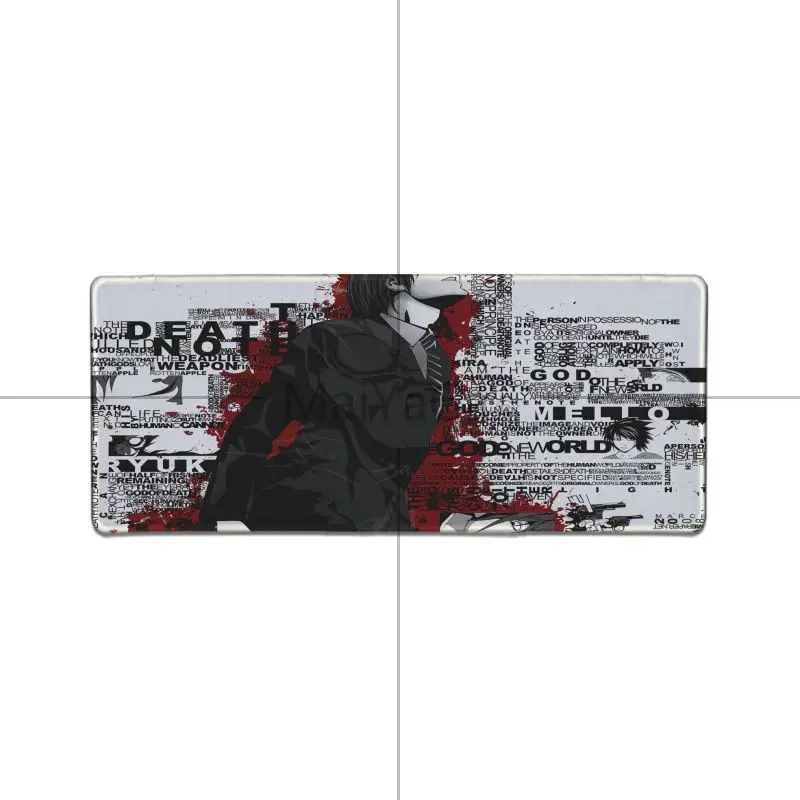 Нескользящий высокоскоростной новый коврик для мыши MaiYaCa из поликарбоната Death Note