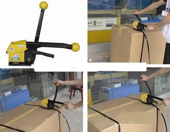 Manual steel strapping tool handheld packaging equipment portable packer