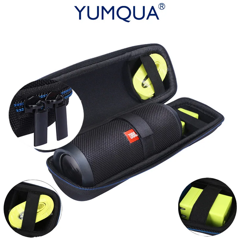 YUMQUA чехол фирменная переносная коробка для JBL Flip 3 Flip3 дорожная Жесткая Сумка EVA jbl