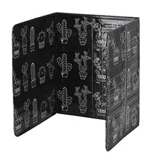 Складная Алюминиевая фольга масляный блок нефтяной барьер газовая варочная панель с принтом для приготовления пищи теплоизоляция анти-брызг масла перегородка кухонный инструмент