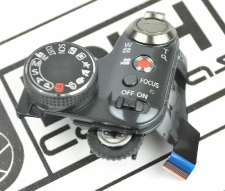 profiel Rechtmatig Verhoog jezelf New For Panasonic For Lumix Dmc-fz48 Fz48 Top Cover Mode Dial Shutter  Button Board Flex Cable - Body Parts - AliExpress