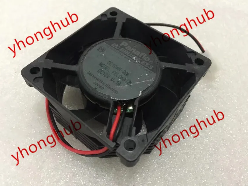 Вентилятор охлаждения сервера Panaflo FBL06A12L DC 12 В 0.10A 60x60x25 мм|square fan|server fandc fan 12v |