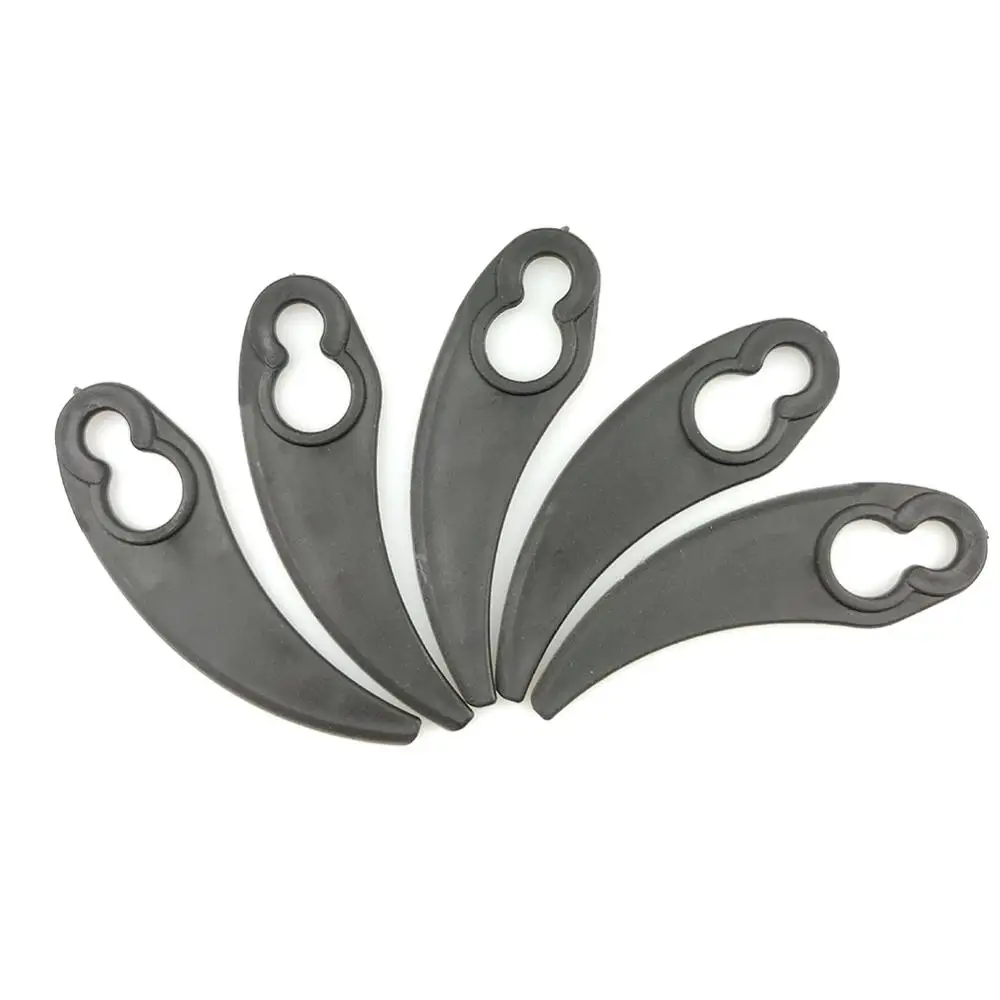 10Pcs/set Lawn mower Plastic blade Grass Strimmer Trimmer Swing Blade Pendants For ART26LI 9mm*6mm