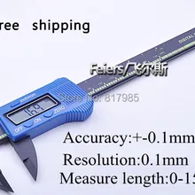 Дешевле 150 мм 6 дюймов ЖК-дисплей углепластика цифровой штангенциркуль, 2 предмета