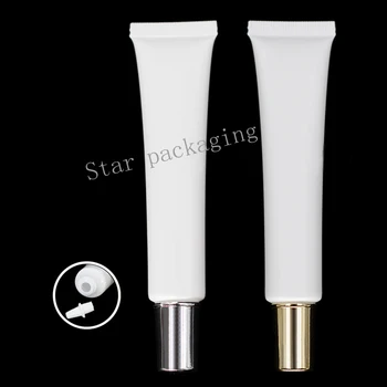 

100X30ml small White plastic soft tubes with screw caps 30g eye-cream cosmetic Tube bottle for eye Cream Container,Unguent Jar